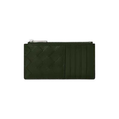 Bottega Veneta Zipped Card Holder "Camping"