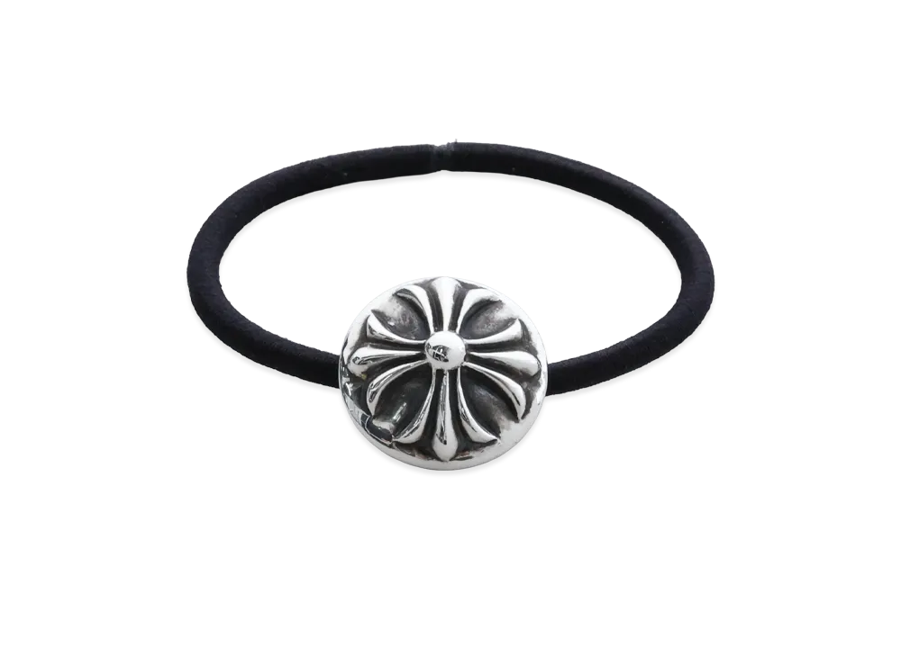 Chrome Hearts Cross Ball Hair Band "Black"