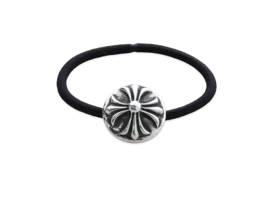 Chrome Hearts Cross Ball Hair Band "Black"