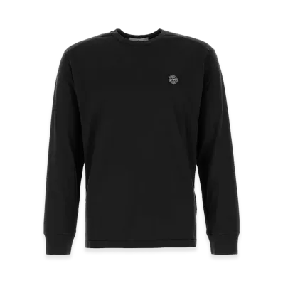 Stone Island Cotton T-Shirt "Black"