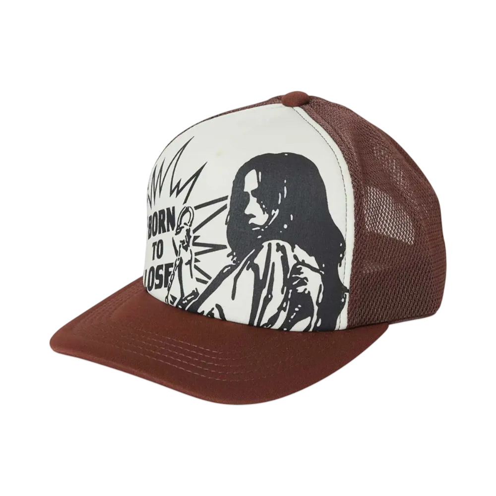 HYSTERIC GLAMOUR Born To Lose Mesh Cap "Brown"