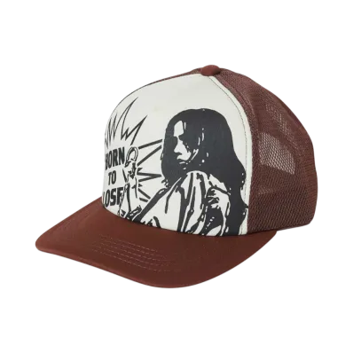 HYSTERIC GLAMOUR Born To Lose Mesh Cap "Brown"