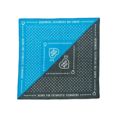 HUMAN MADE MONTHLY BANDANA AUGUST "Blue"