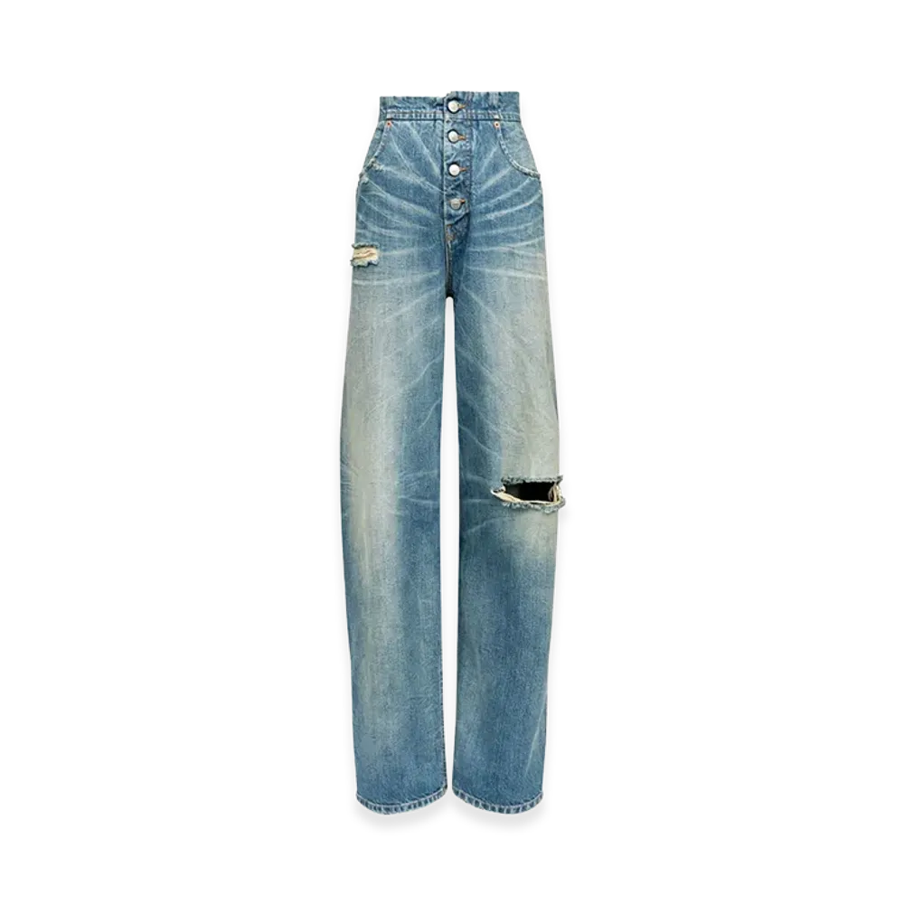 MM6 Maison Margiela Women's Jeans "Blue"
