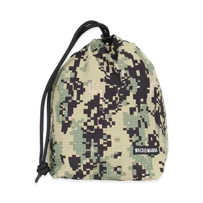 WACKO MARIA Drawstring Bag "Khaki"