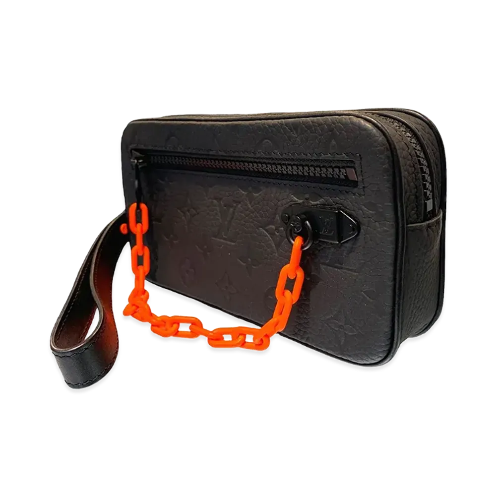 Louis Vuitton Taurillon Monogram Pochette Volga "Black"