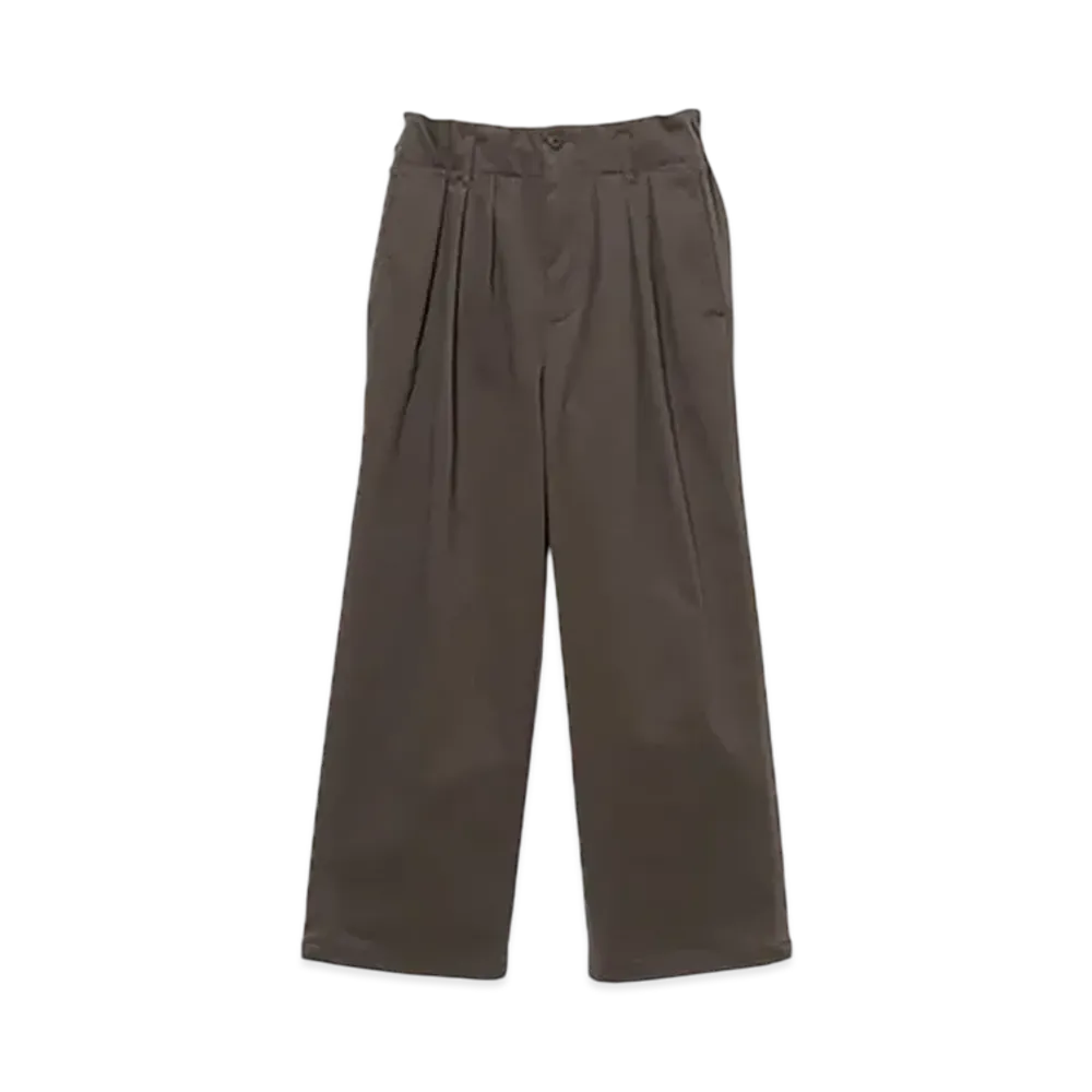 BEAMS Bontan Slacks "DarkBrown"