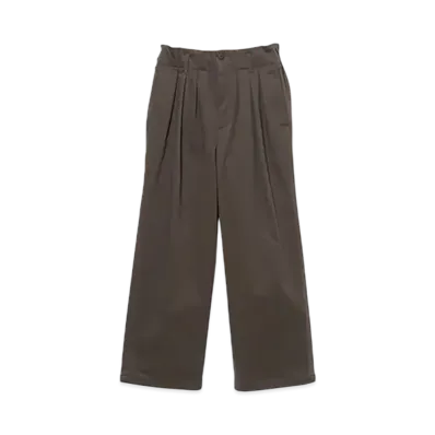BEAMS Bontan Slacks "DarkBrown"