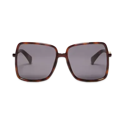 Max Mara Emme Oversized Square Sunglasses "Brown"