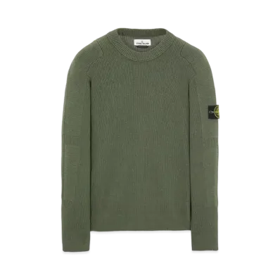 Stone Island 550A7 COMFORT WOOL COTTON "Sage Green"