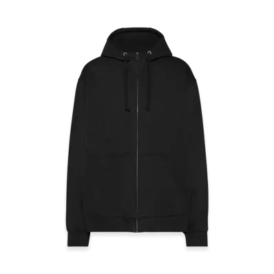 Maison Margiela Men's Embroidered Logo Hoodie "Black"