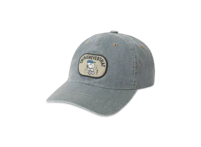 thisisneverthat x PEANUTS HBT Washed Cap "Faded Blue"