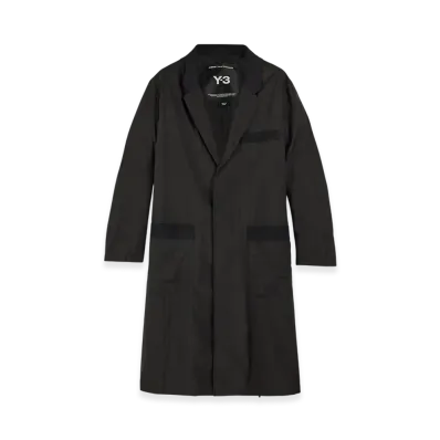 Y-3 Ultralight Nylon Blazer Coat "Black"