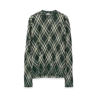 Burberry Crew-Neck Sweater "Dark Green"