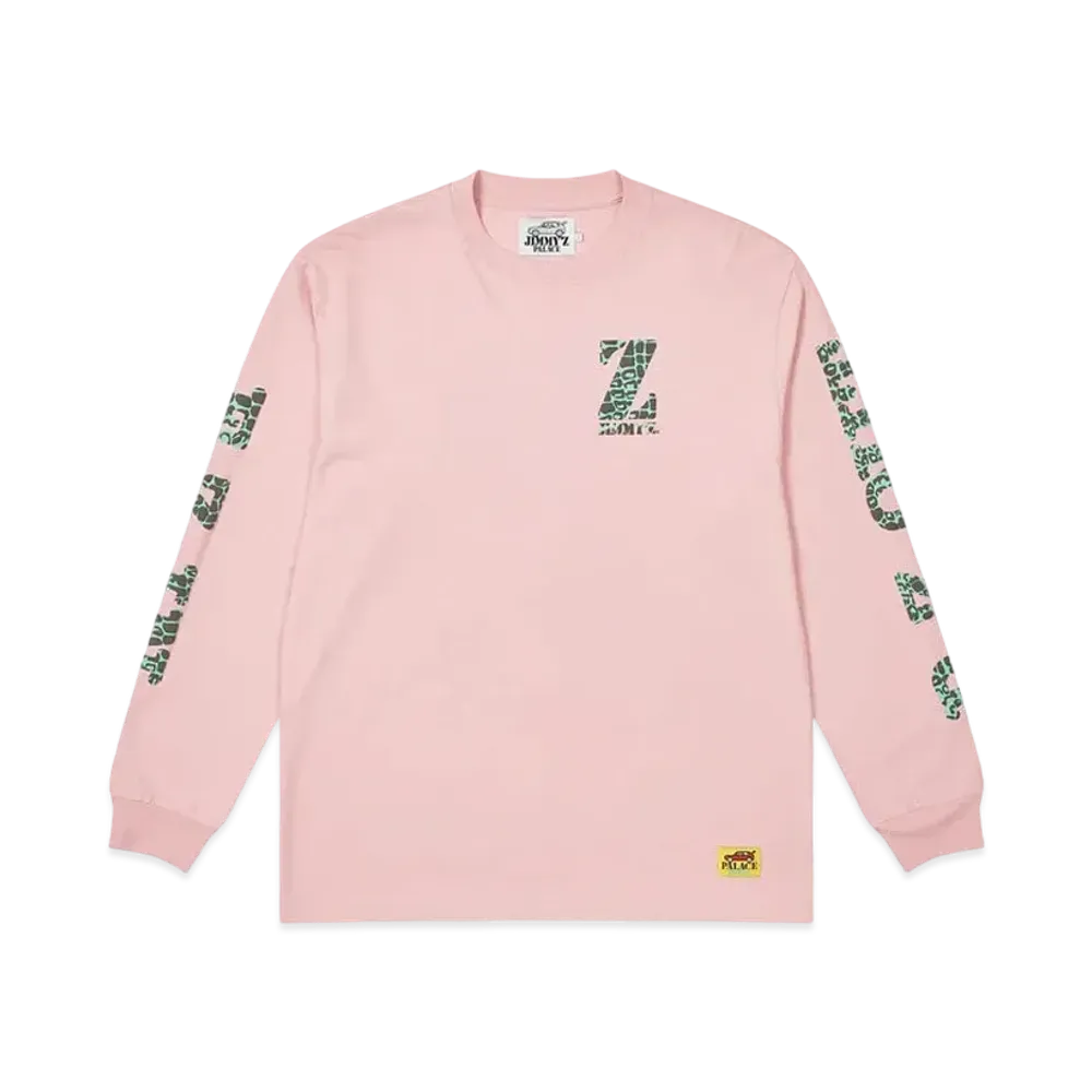 PALACE JIMMY'Z WASHED LONGSLEEVE "Pink"