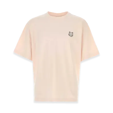 Maison Kitsune Cotton Oversize T-Shirt "Pastel Pink/Pink"
