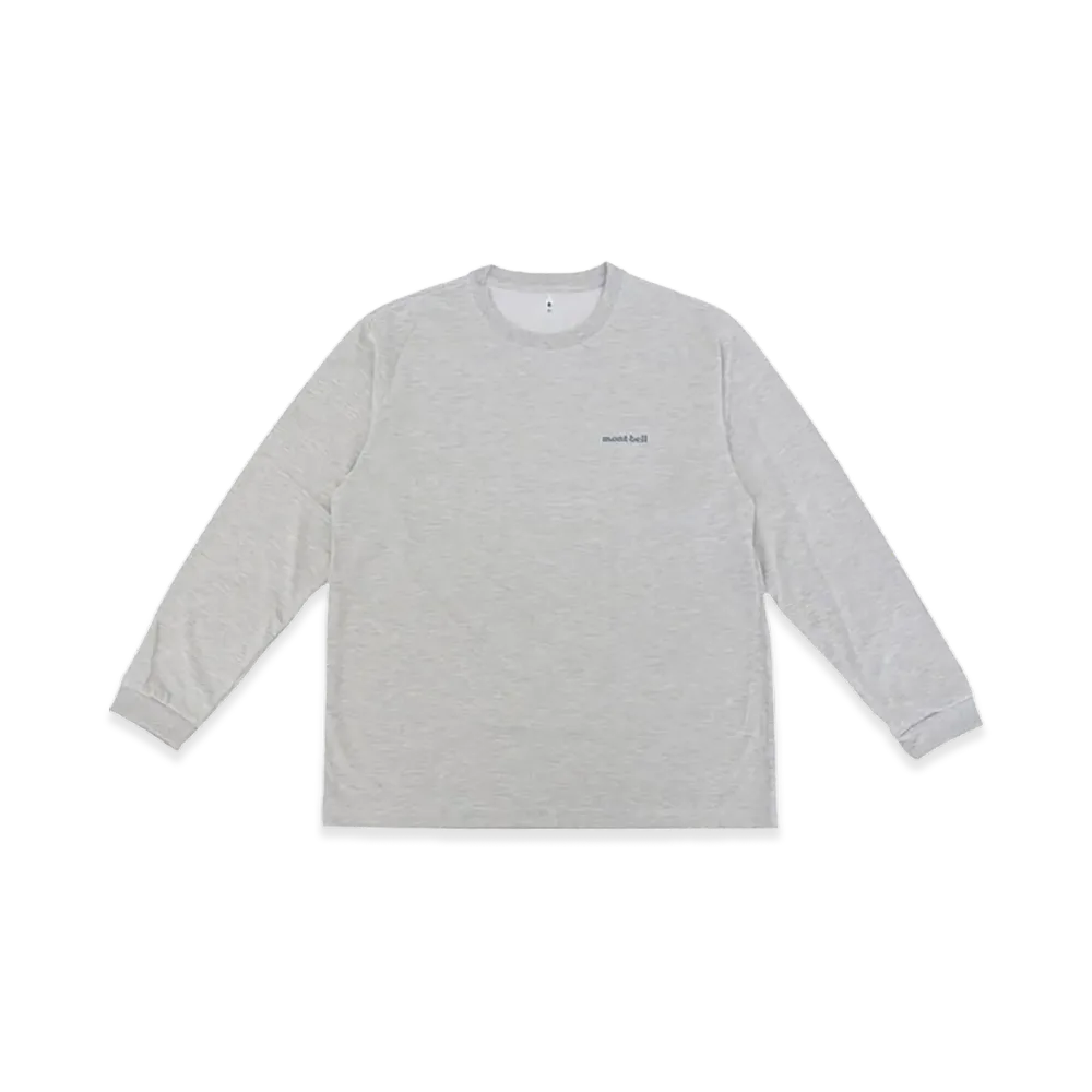 mont-bell WIC. Long Sleeve T-Shirt Men's "Light Gray"