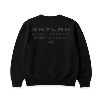 SKYLRK Tokyo pop up Crewneck Sweat "Cave"