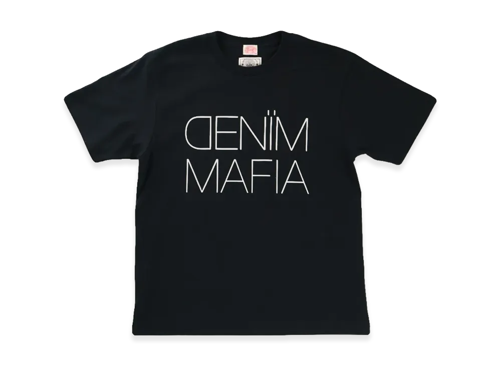 GDC x FULLCOUNT Denim Mafia T "Black"