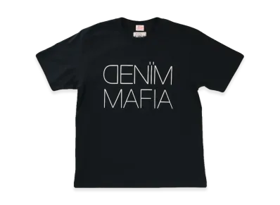 GDC x FULLCOUNT Denim Mafia T "Black"