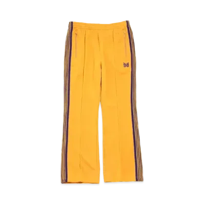 Needles BOOT-CUT TRACK PANT - POLY SMOOTH "Yellow"