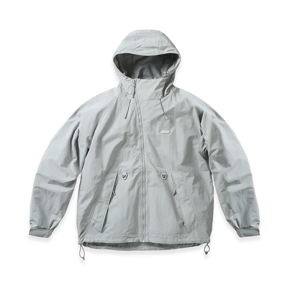 PALACE ASYM Shell Jacket "Concrete Grey"