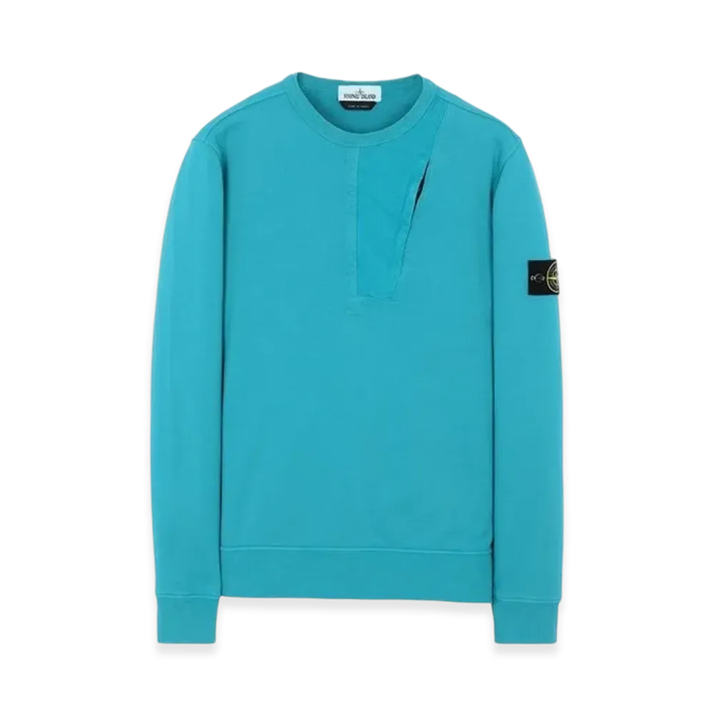 Stone Island 63151 Sweatshirt - 20SS "Turquoise"