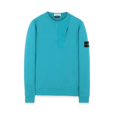 Stone Island 63151 Sweatshirt - 20SS "Turquoise"