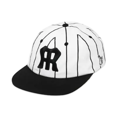 FR2 Embroidery Pin stripe Cap "White/Black"
