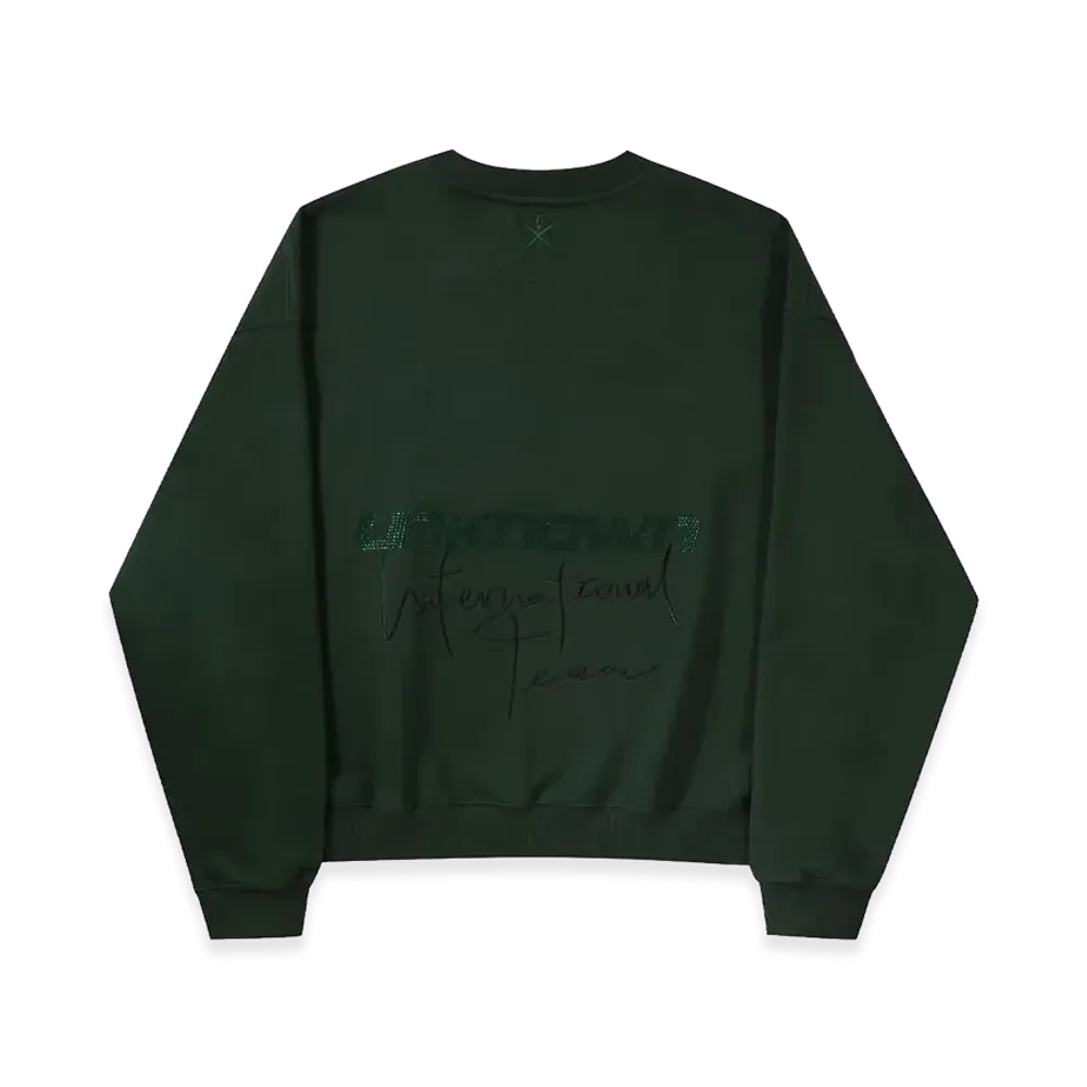 Unknown London Uniform Crewneck "Green"
