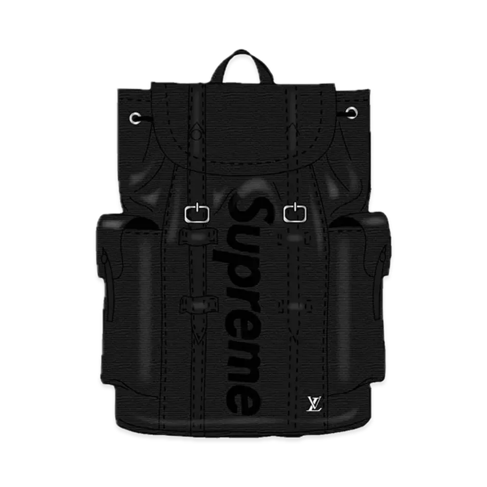 Supreme x Louis Vuitton Christopher Backpack "Black"