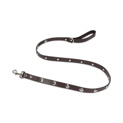 Stussy Studded Dog Leash "Brown"