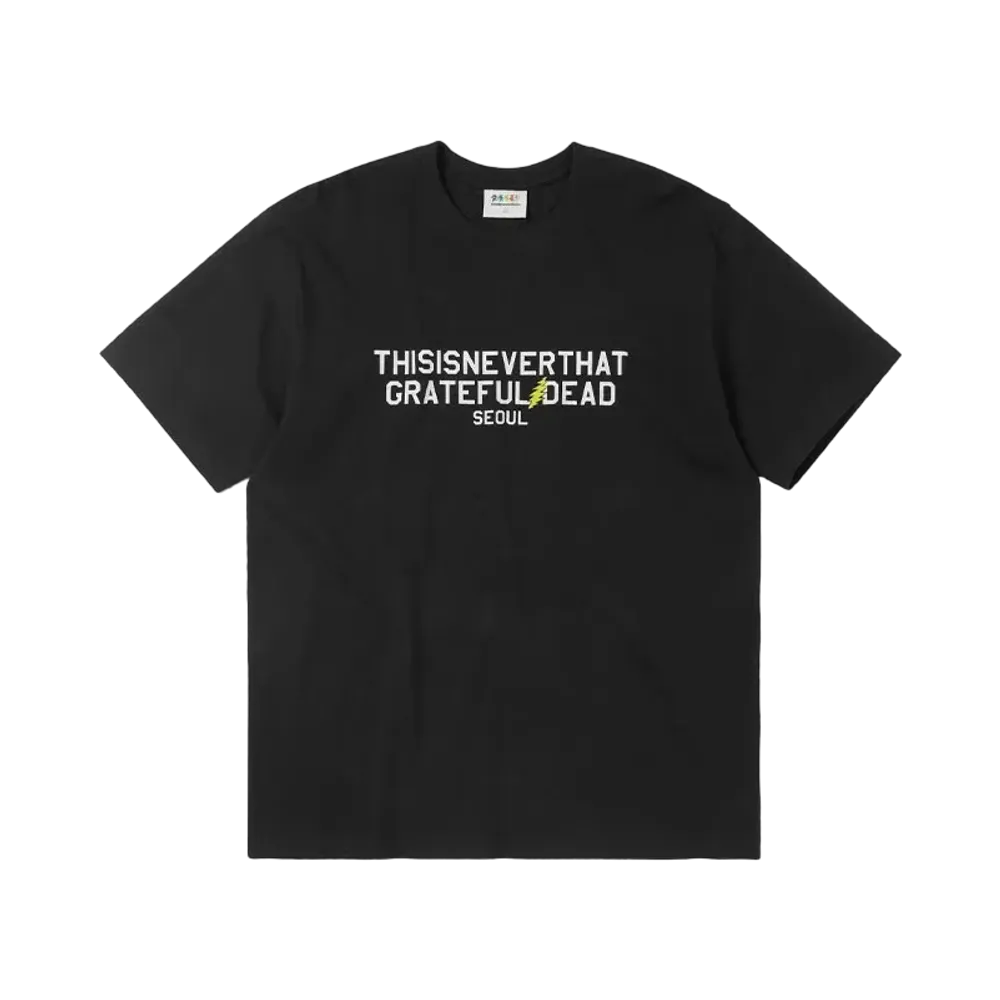 thisisneverthat x Grateful Dead Seoul Tee "Black"