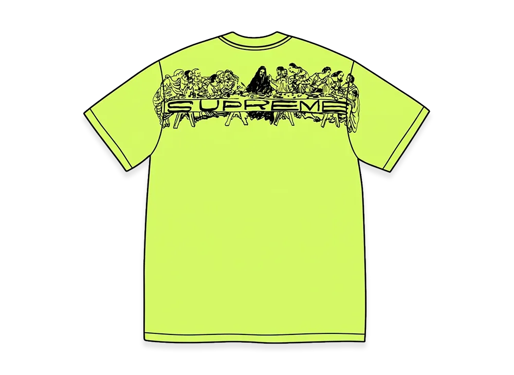 Supreme Supper Tee "Bright Yellow"
