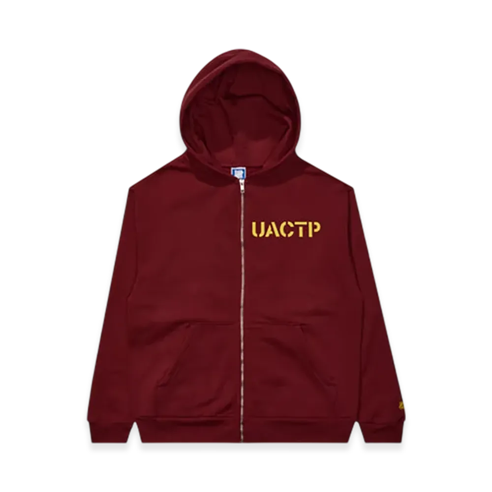 UNDEFEATED UACTP XXL Zip Hood "Burgundy"