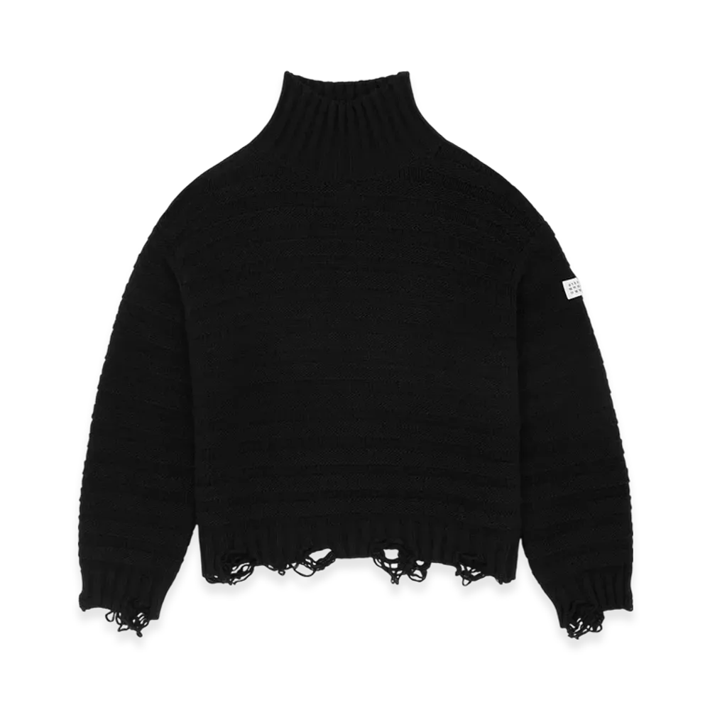MM6 Maison Margiela Men's Wool Turtleneck "Black"
