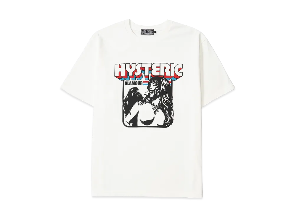 HYSTERIC GLAMOUR Hysteric Petworld T-Shirt "White"
