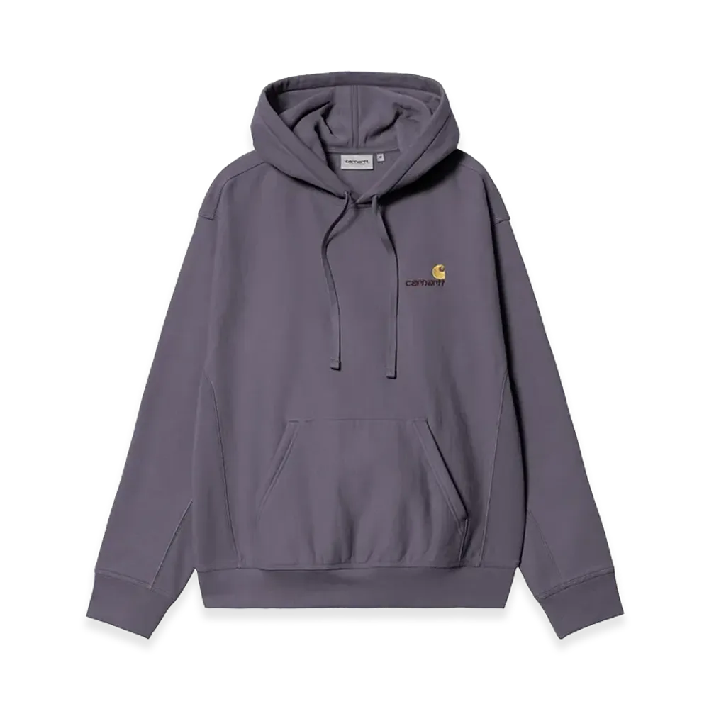 Carhartt WIP Hooded American Script Sweat "Shady Purple"