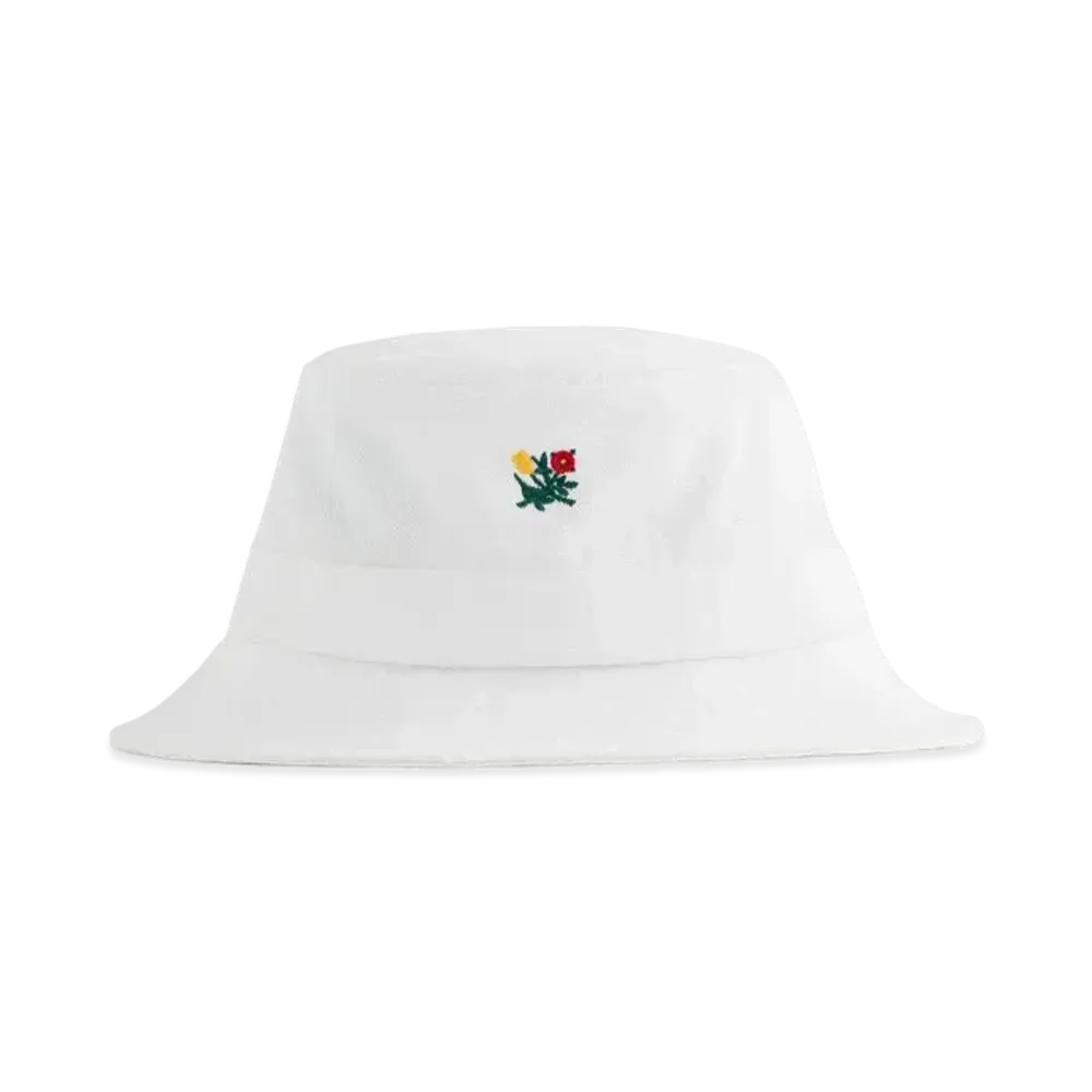 Aime Leon Dore Brushed Crest Bucket Hat "White"
