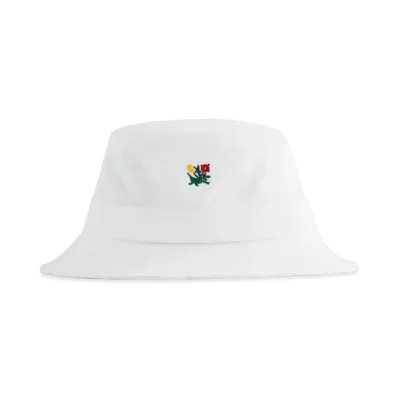 Aime Leon Dore Brushed Crest Bucket Hat "White"