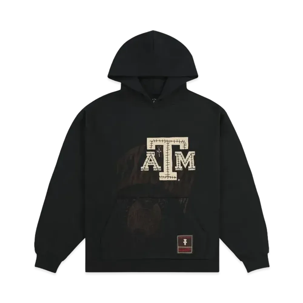 Travis Scott x M&N x Texas A&M University Hoodie "Black"
