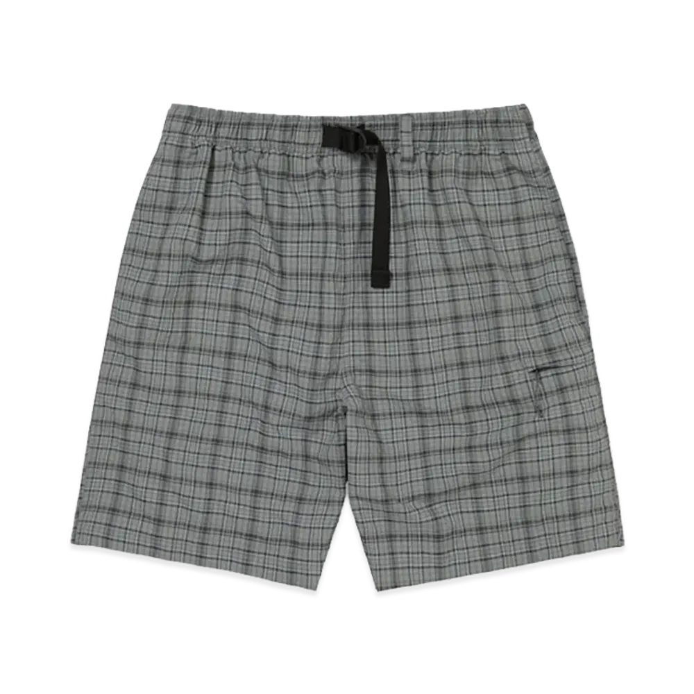 thisisneverthat Belted Check Short "Sage"