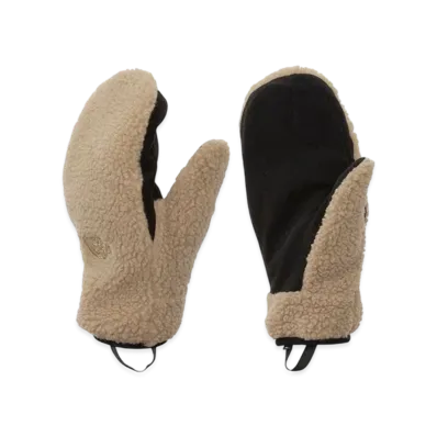 The North Face Reversible Extreme Pile Mitt "Classic Khaki/Alpine"