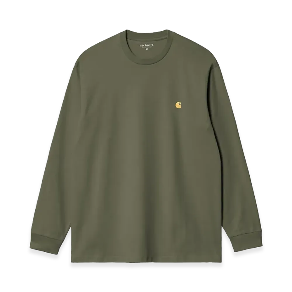 Carhartt WIP L/S Chase T-Shirt "Leaf/Gold"