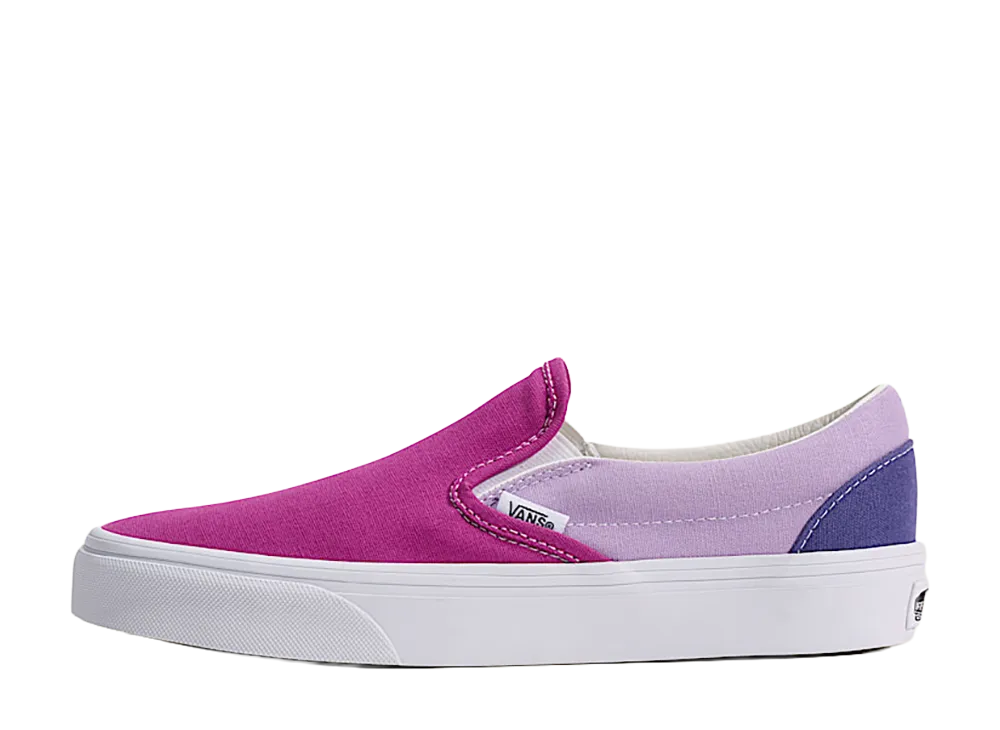 Vans Classic Slip-On "Color Block Purple/Blues"