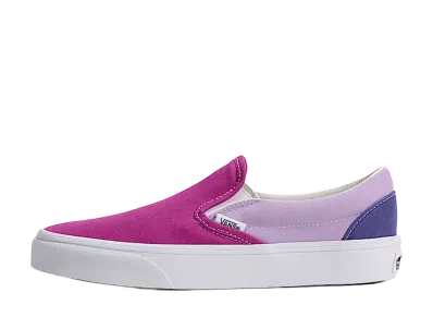 Vans Classic Slip-On "Color Block Purple/Blues"