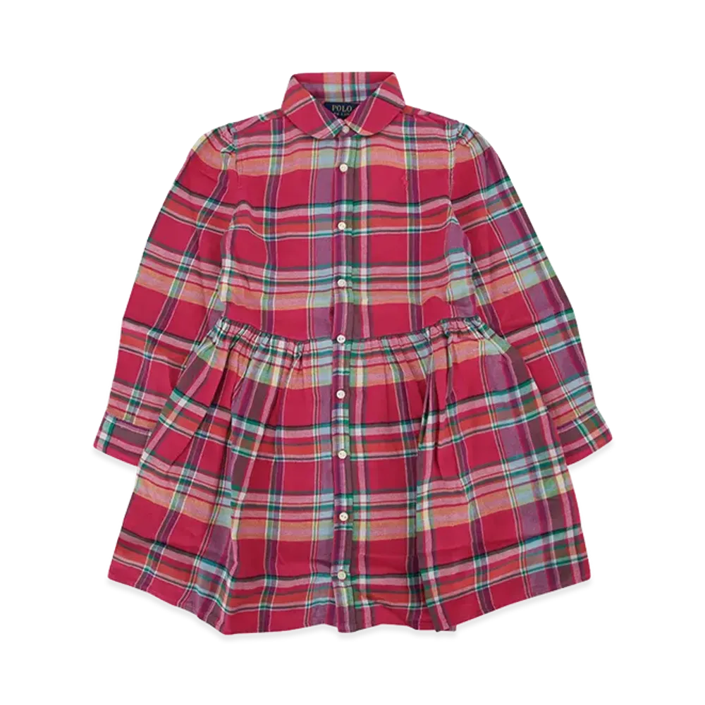 Polo Ralph Lauren Kids Woven Shirt Dress "Multicolor"