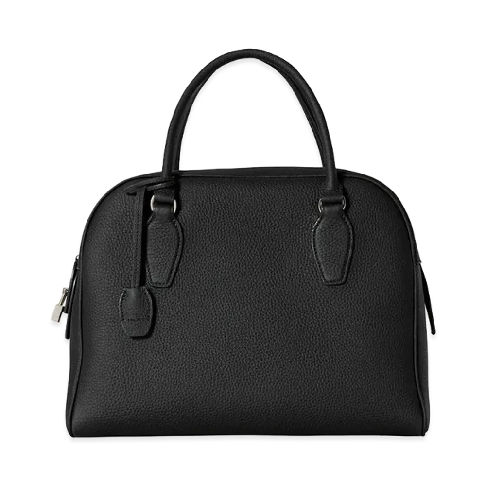 The Row Women's India 12 Leather Bag "Black"