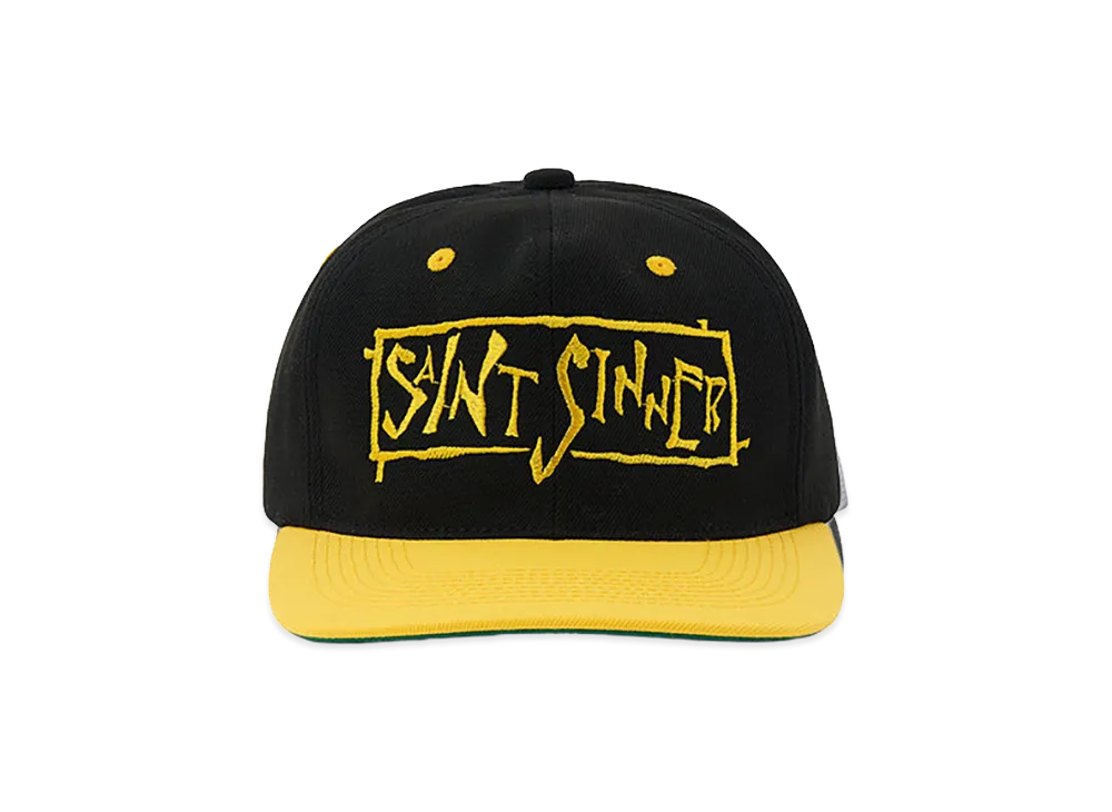 SAINT Mxxxxxx Cap/Eye "Black/Yellow"