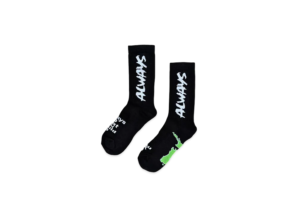ALWAYTH Ryan Sock "Black"